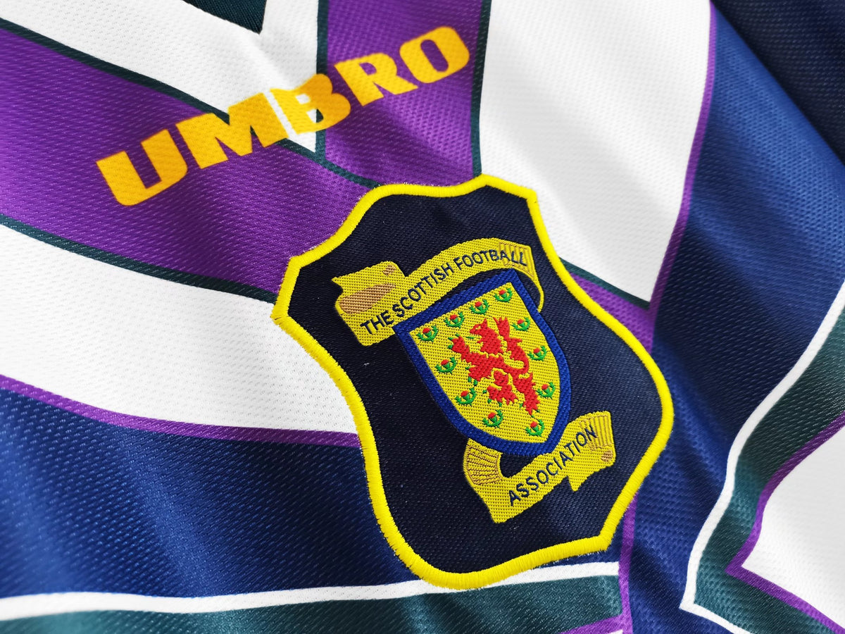 1995-96 Scotland Retro Away Jersey