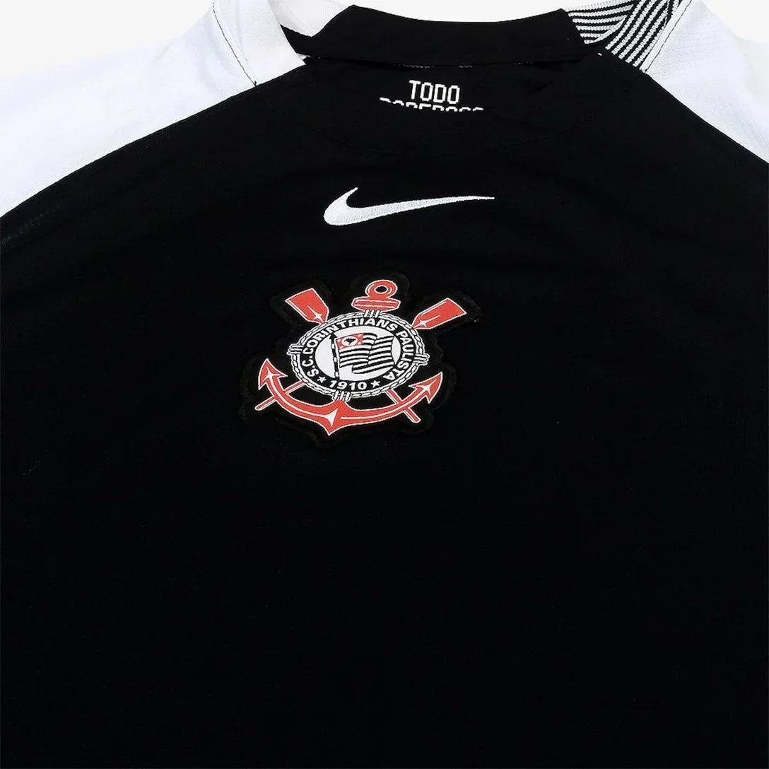 Camisola Feminina Corinthians 2025/26 Fora Torcedor