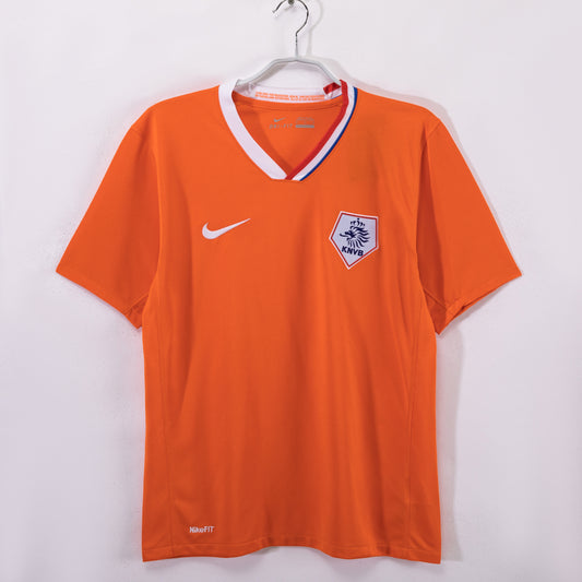 Netherlands 2008 Home Shirt - Retro Version