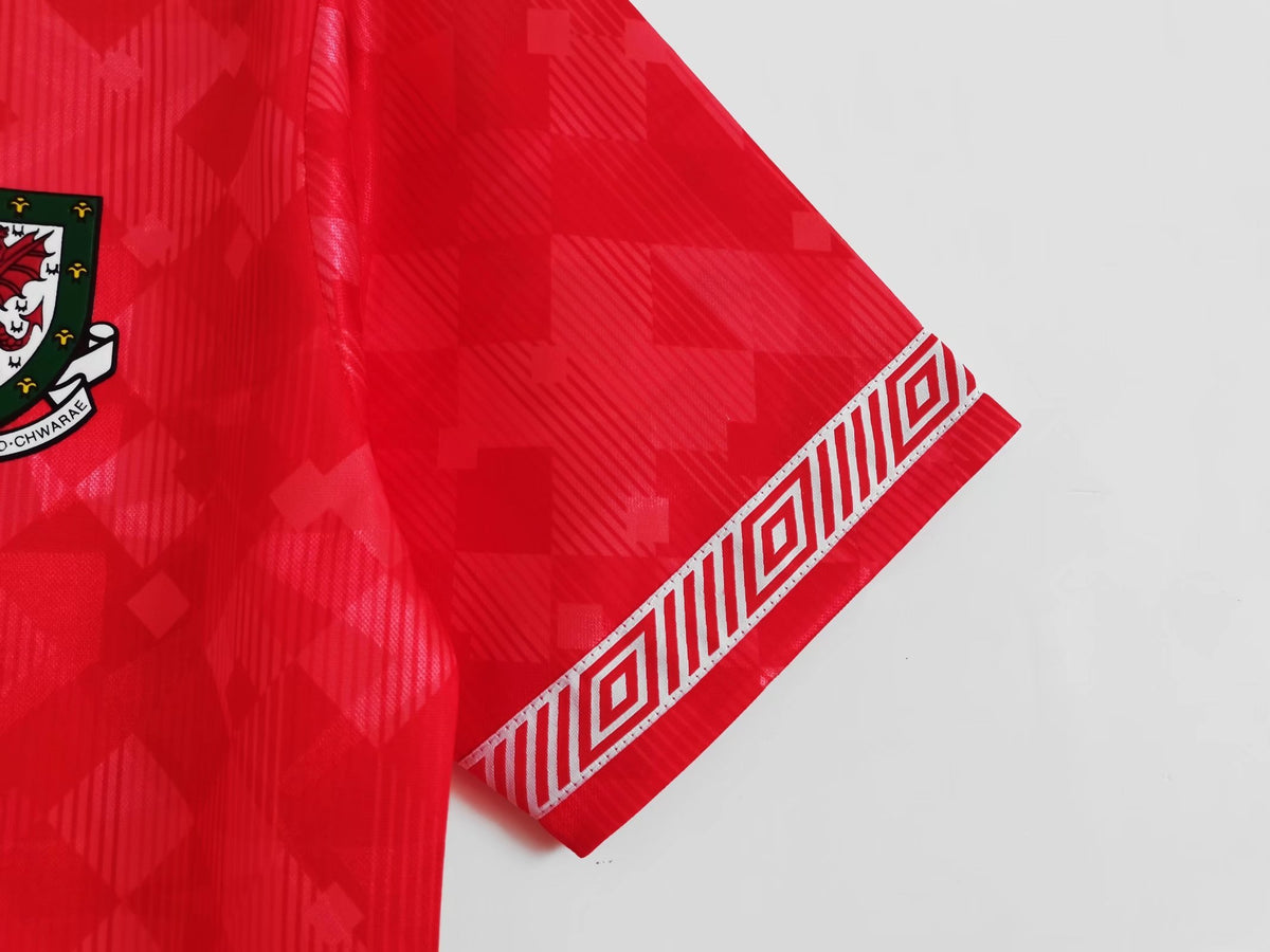 1990-92 Wales Retro Home Jersey