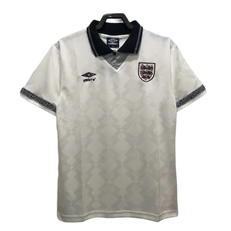 Camisola Casa da Inglaterra 1990 I - Versão Retro