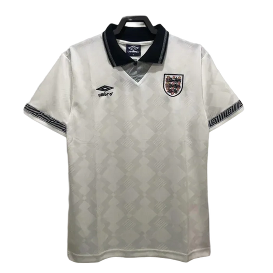Camisola Casa da Inglaterra 1990 I - Versão Retro