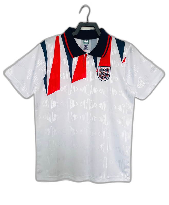Camisola Casa da Inglaterra 1992 I - Versão Retro