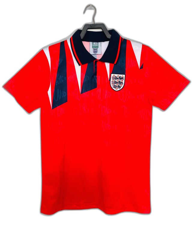 Camisola reserva da Inglaterra 1992 II - Versão retrô