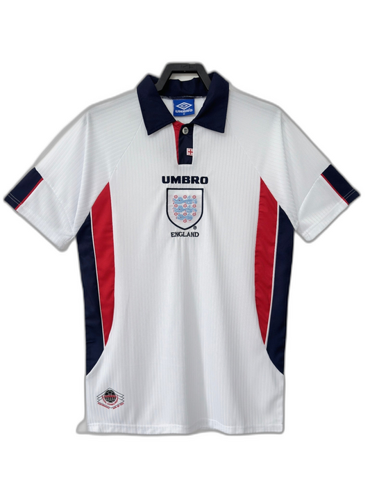 Camisola Casa da Inglaterra 1998 I - Versão Retro