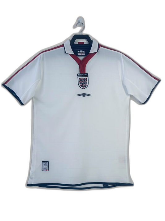 Camisola Casa da Inglaterra 2004 I - Versão Retro