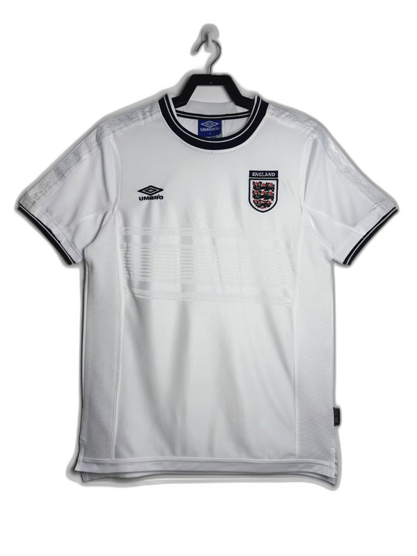 Camisola Casa 99/01 da Inglaterra - Versão Retrô
