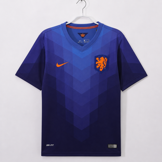 Camiseta Retro Visitante Países Bajos 2014