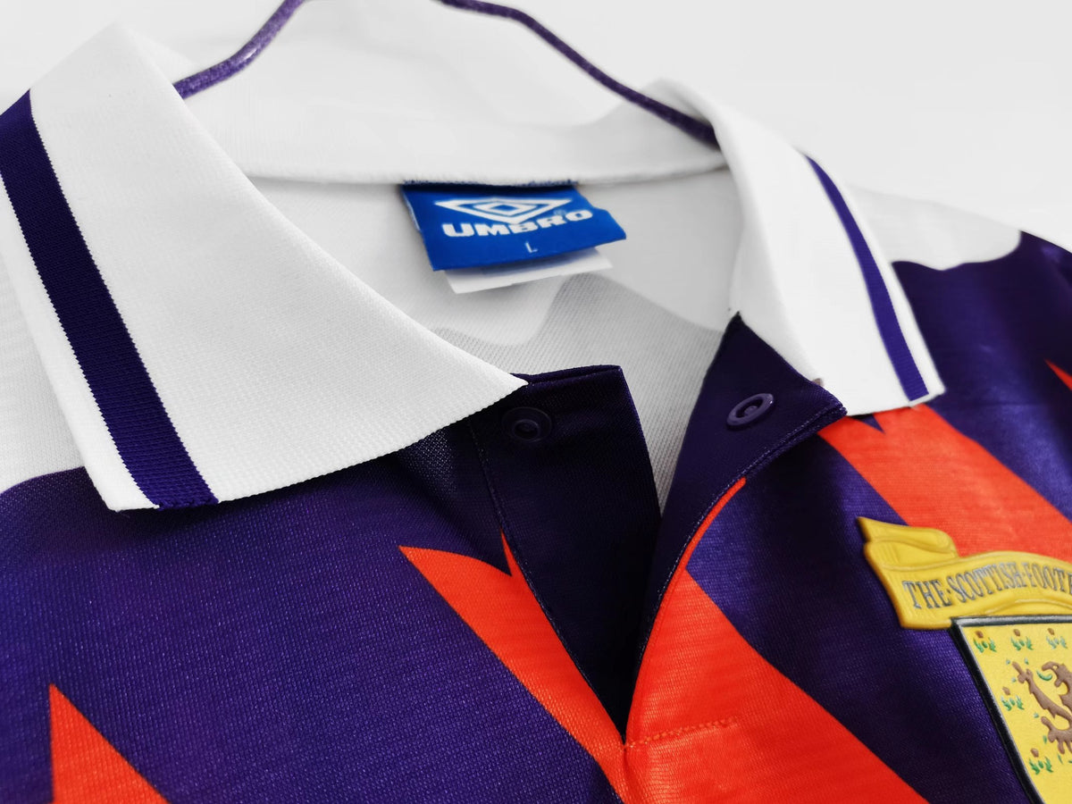 Camiseta Retro Visitante Escocia 1991-93