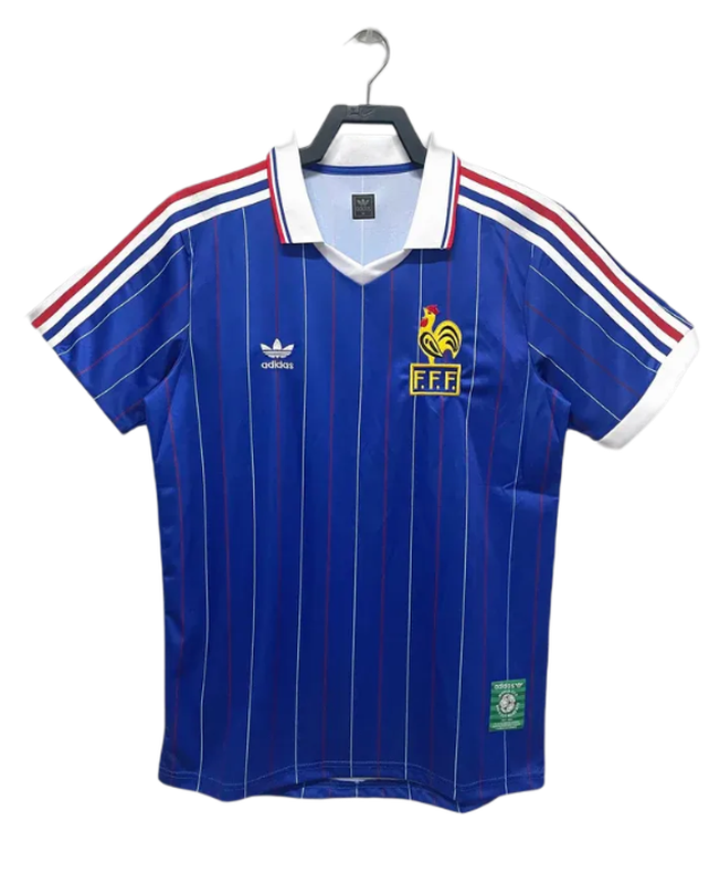 Camisola França 1982 I Casa - Versão Retro