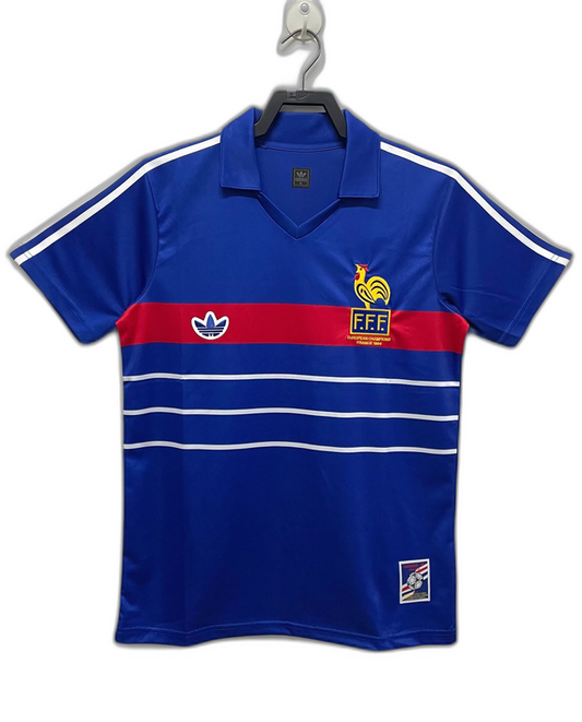 Camisola França 1984 I Casa - Versão Retro