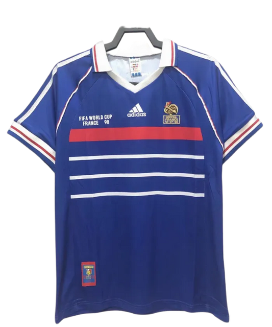 Camisola França 1998 I Casa - Versão Retro