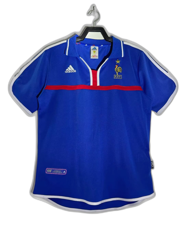 Camisola França 2000 I Casa - Versão Retro