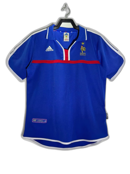 Camisola França 2000 I Casa - Versão Retro