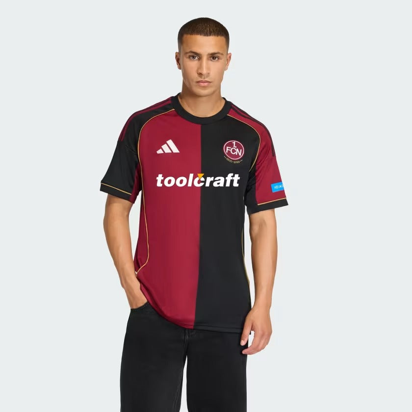 Camisola 1. FC Nürnberg 2025/26 Casa Torcedor