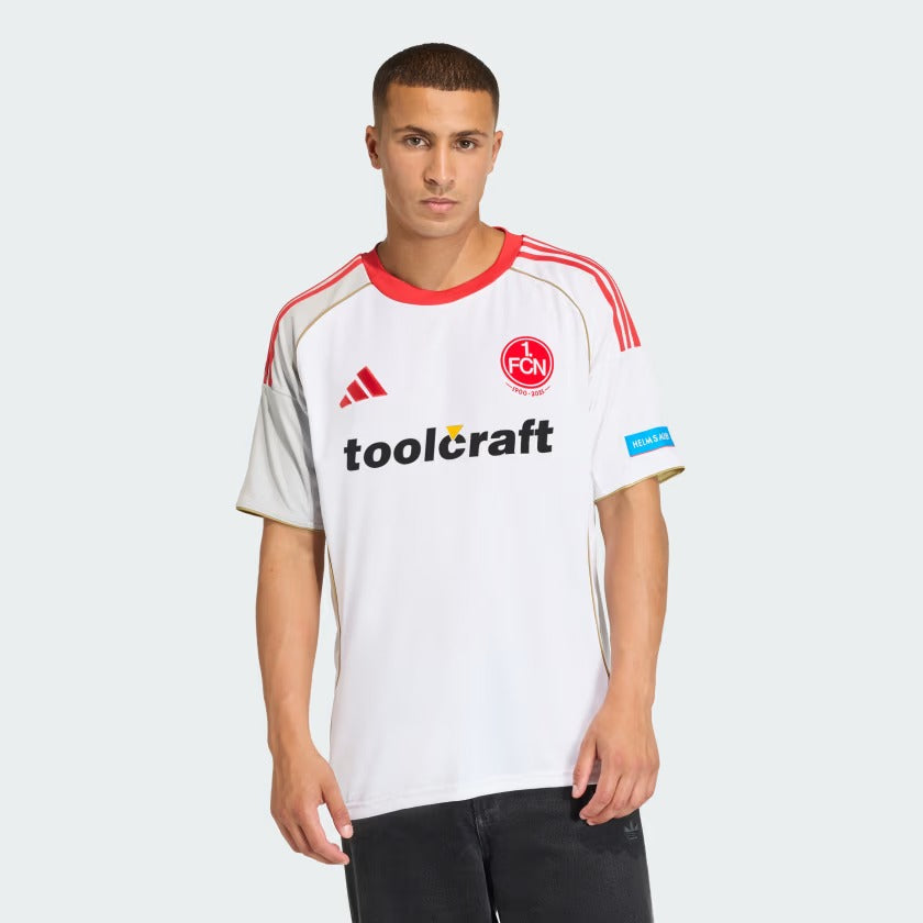 Camisola 1. FC Nürnberg 2025/26 Fora Torcedor