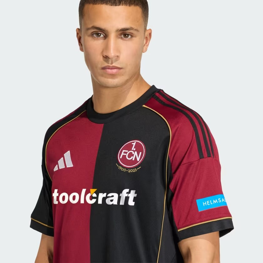 Camisola 1. FC Nürnberg 2025/26 Casa Torcedor
