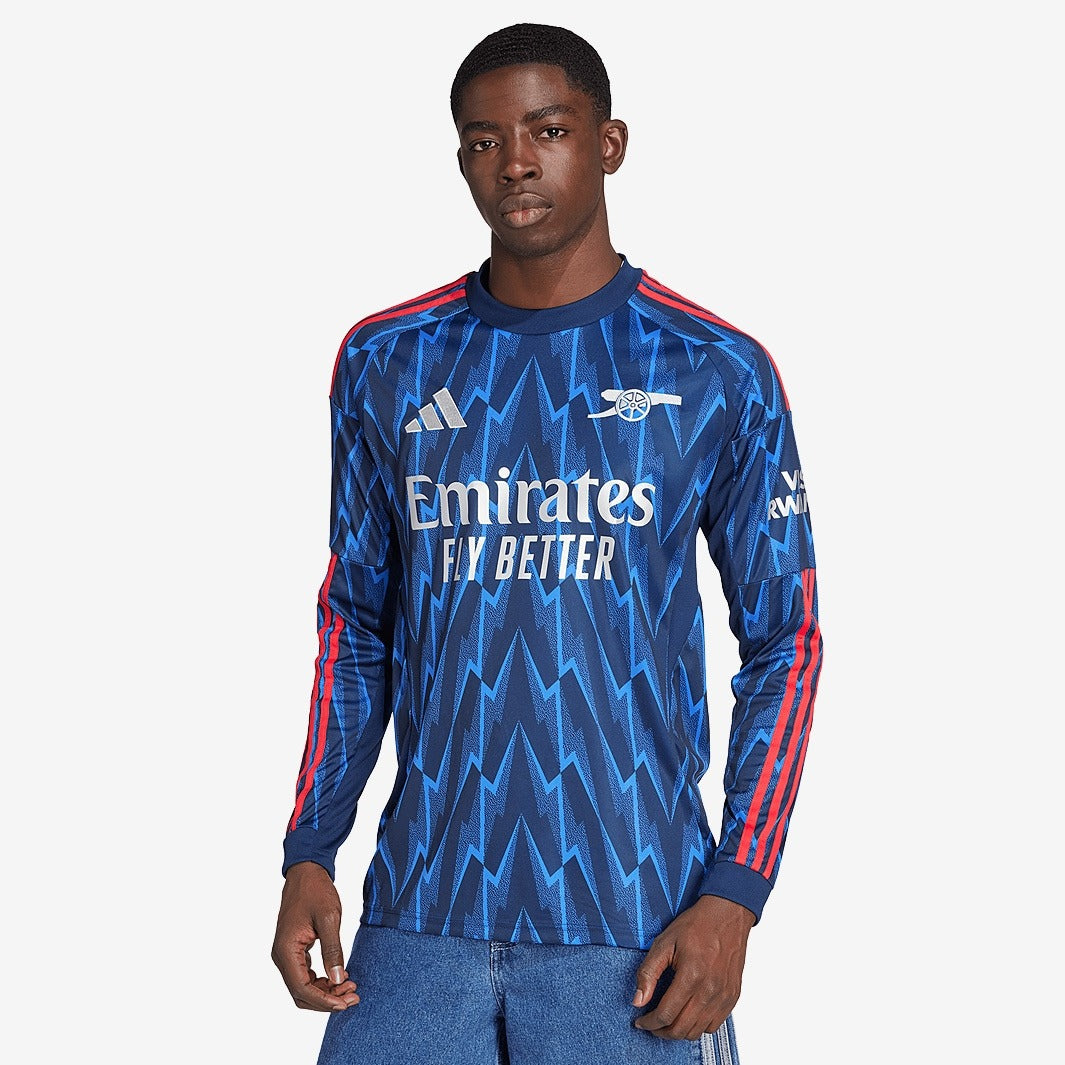 Camisola Arsenal 2025/26 Fora Manga Comprida