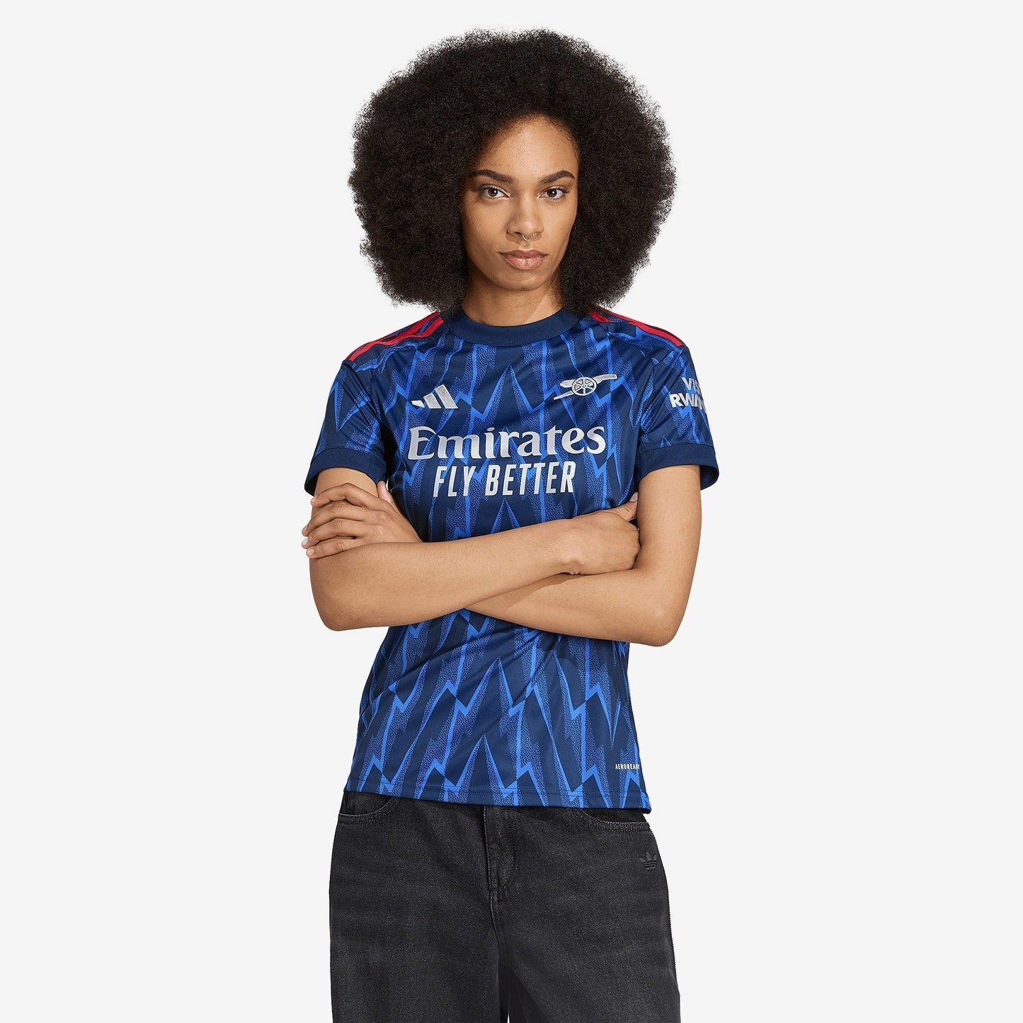 Camisola Feminina Arsenal 2025/26 Fora