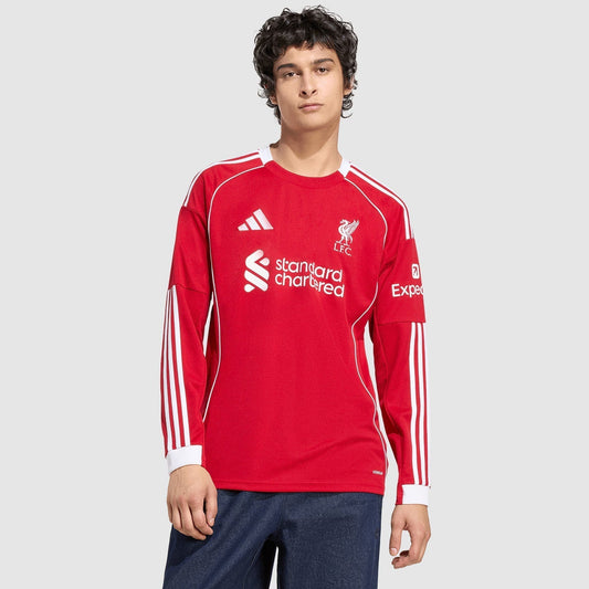 Liverpool 2025/26 Long-Sleeve Home Shirt
