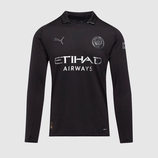 Manchester City 2025/26 Long-Sleeve Away Shirt
