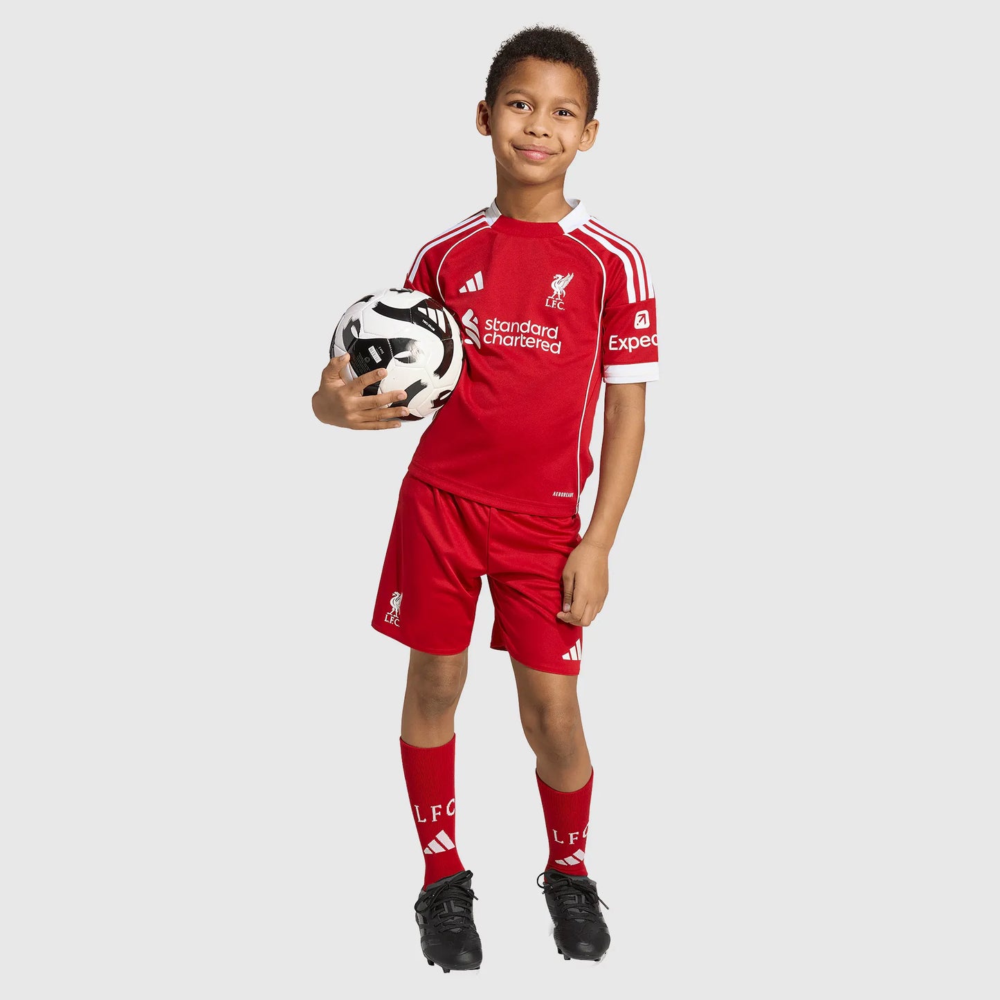 Conjunto Infantil Liverpool 2025/26 Casa Torcedor