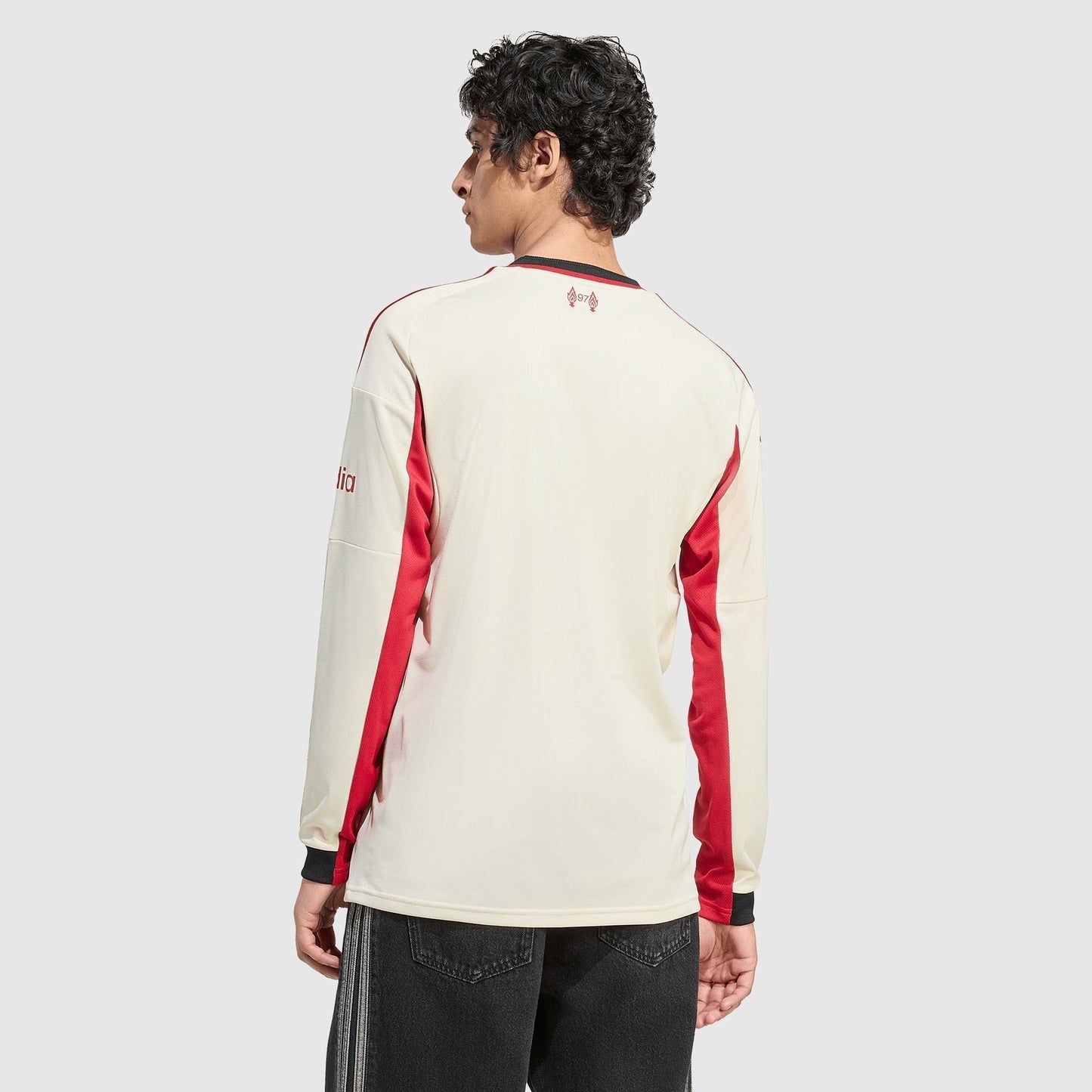 Camisola Liverpool 2025/26 Fora Manga Comprida