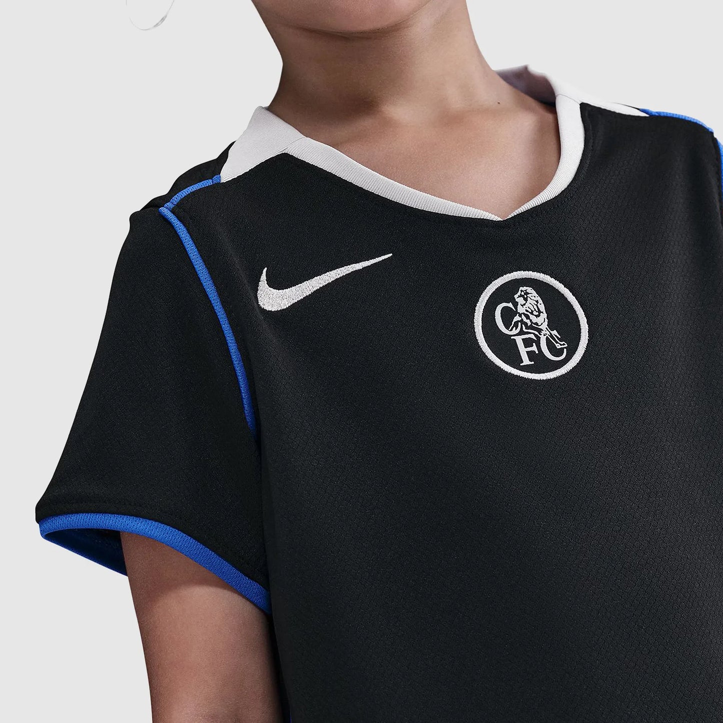 Conjunto Infantil Chelsea 2025/26 Terceira Torcedor