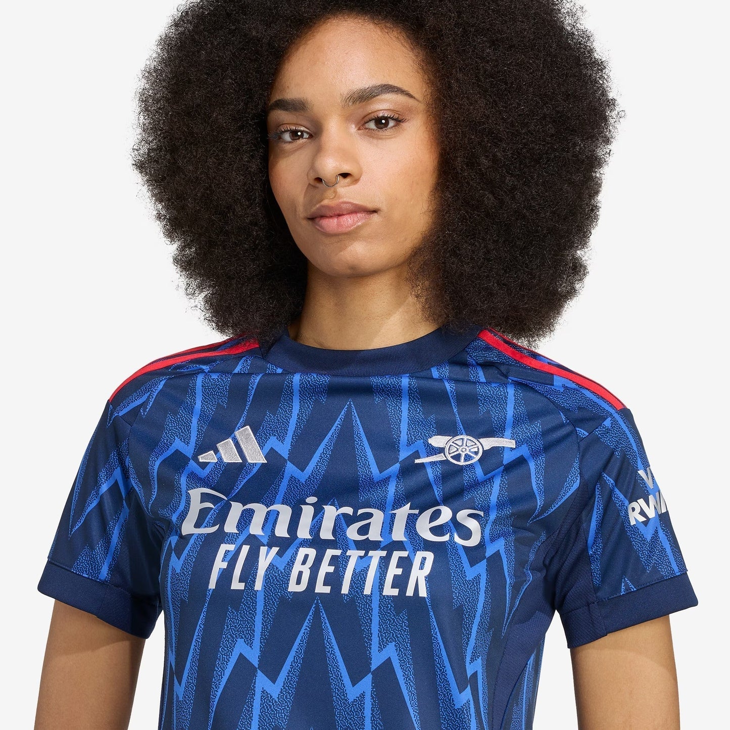 Camisola Feminina Arsenal 2025/26 Fora