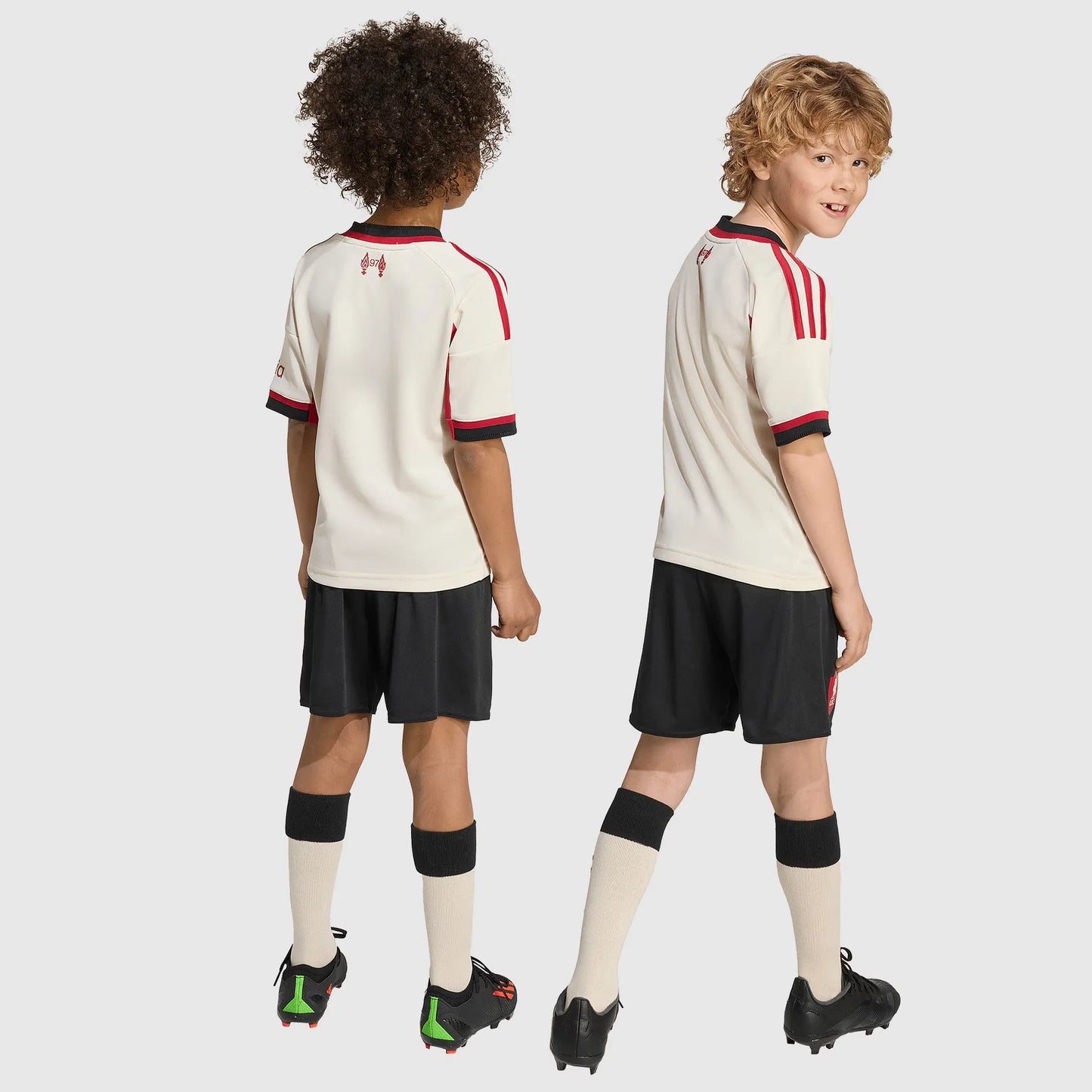 Conjunto Infantil Liverpool 2025/26 Fora Torcedor