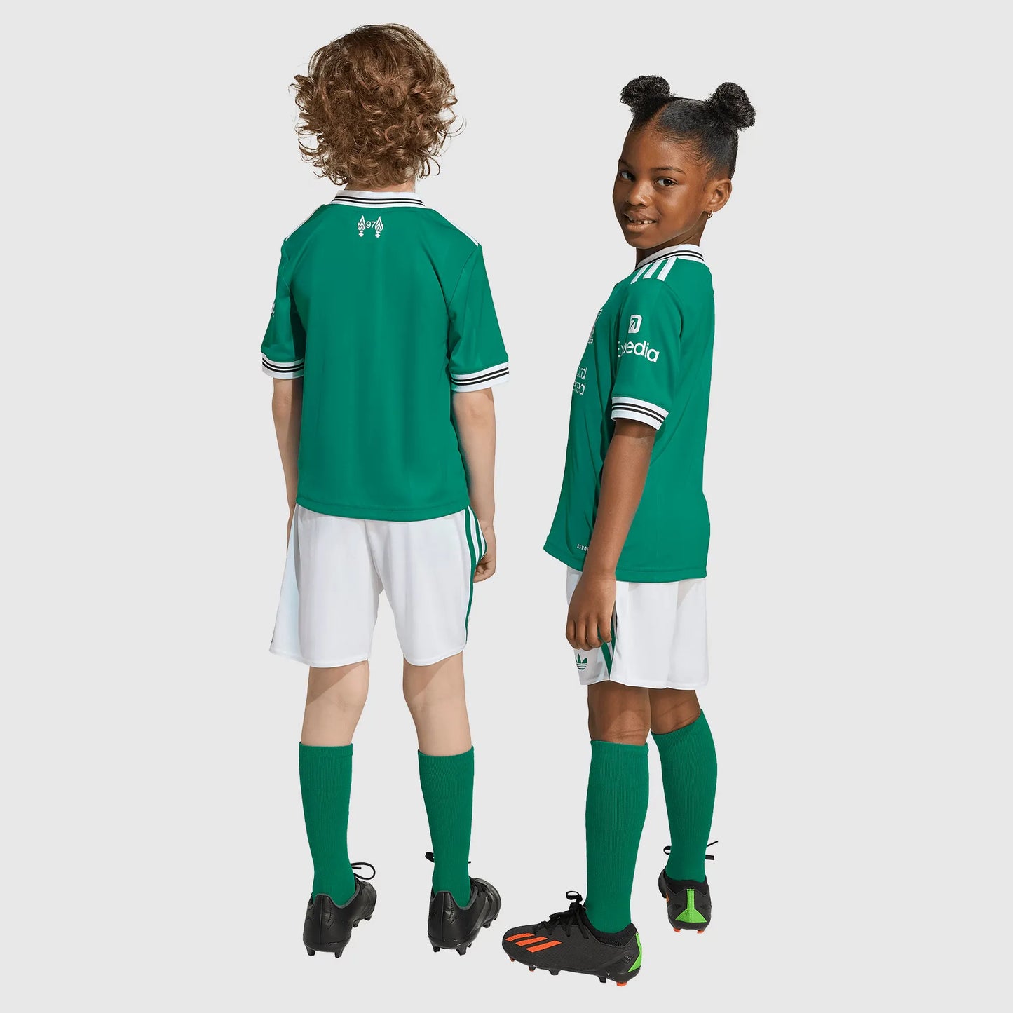 Conjunto Infantil Liverpool 2025/26 Terceira Torcedor