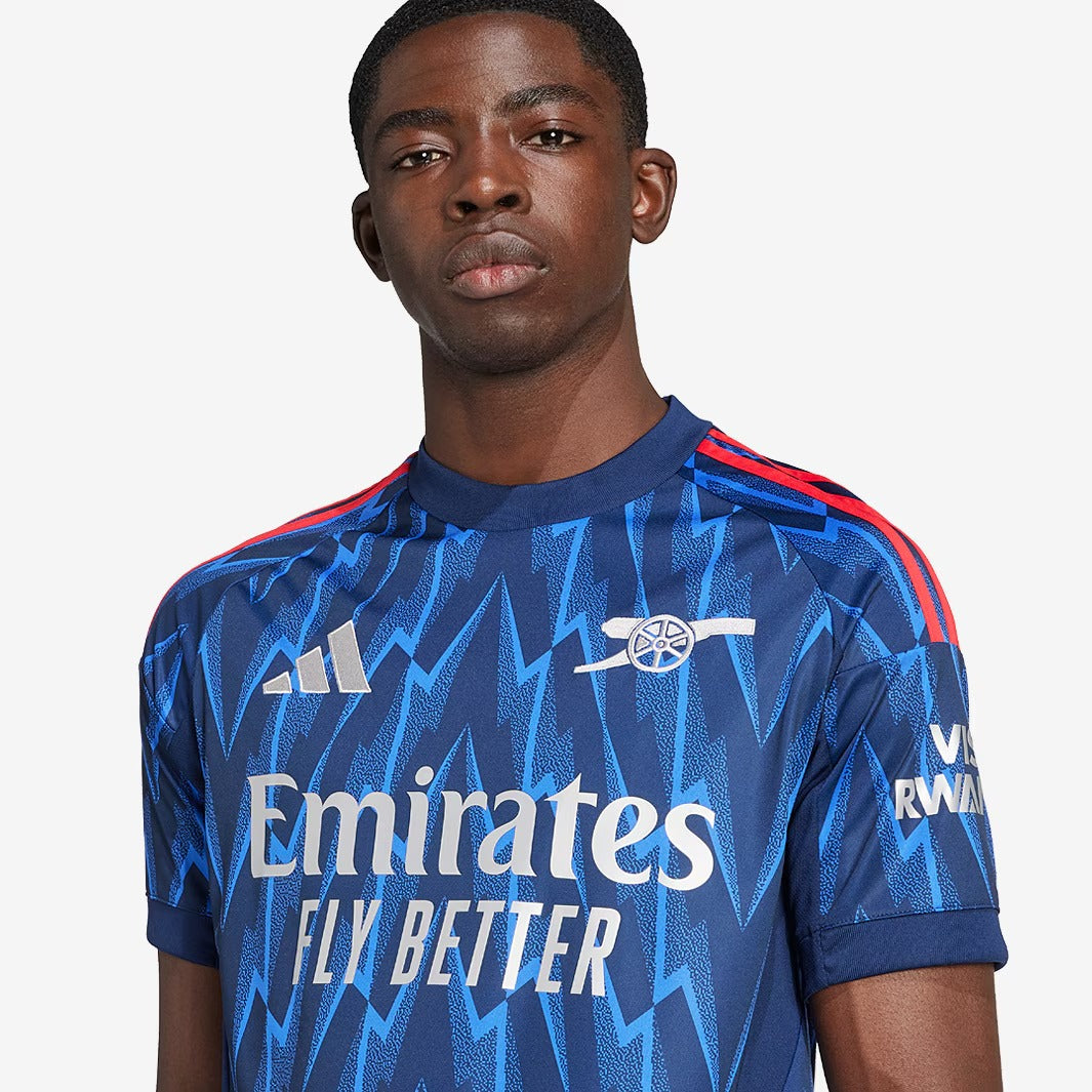 Camisola Arsenal 2025/26 Fora Torcedor