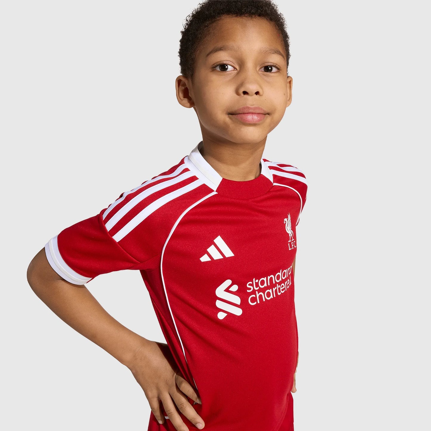 Conjunto Infantil Liverpool 2025/26 Casa Torcedor