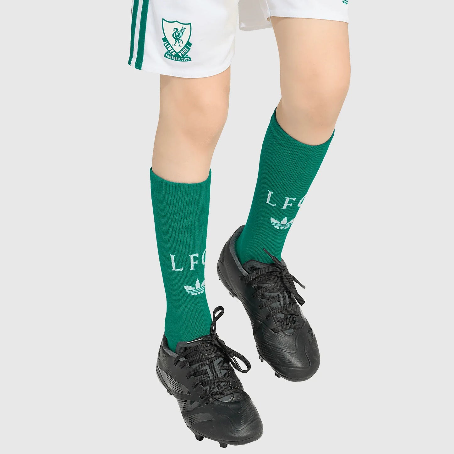 Conjunto Infantil Liverpool 2025/26 Terceira Torcedor