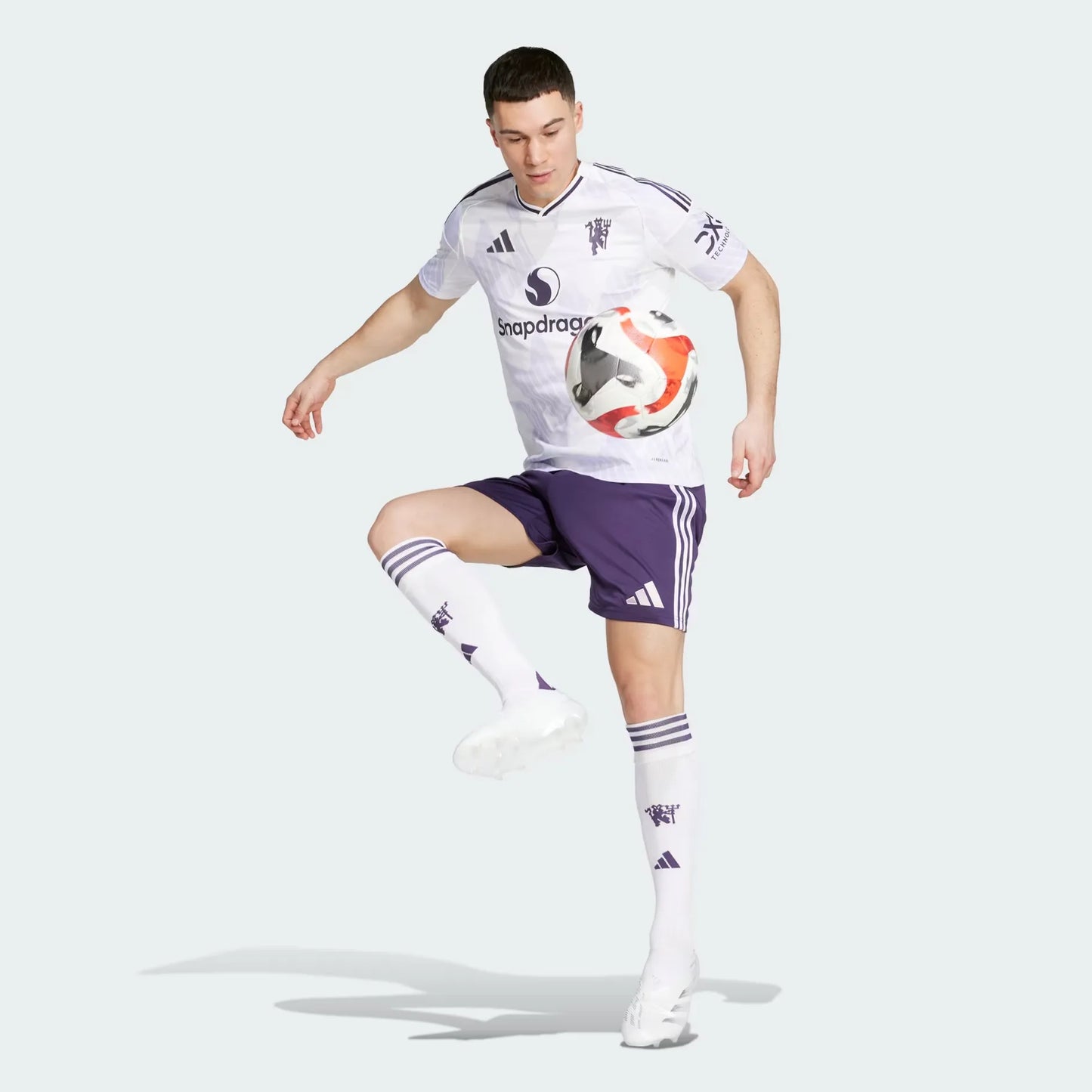Shorts Manchester United 2025/26 Fora Torcedor