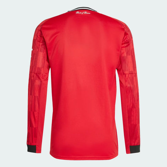 Manchester United 2025/26 Long-Sleeve Home Shirt