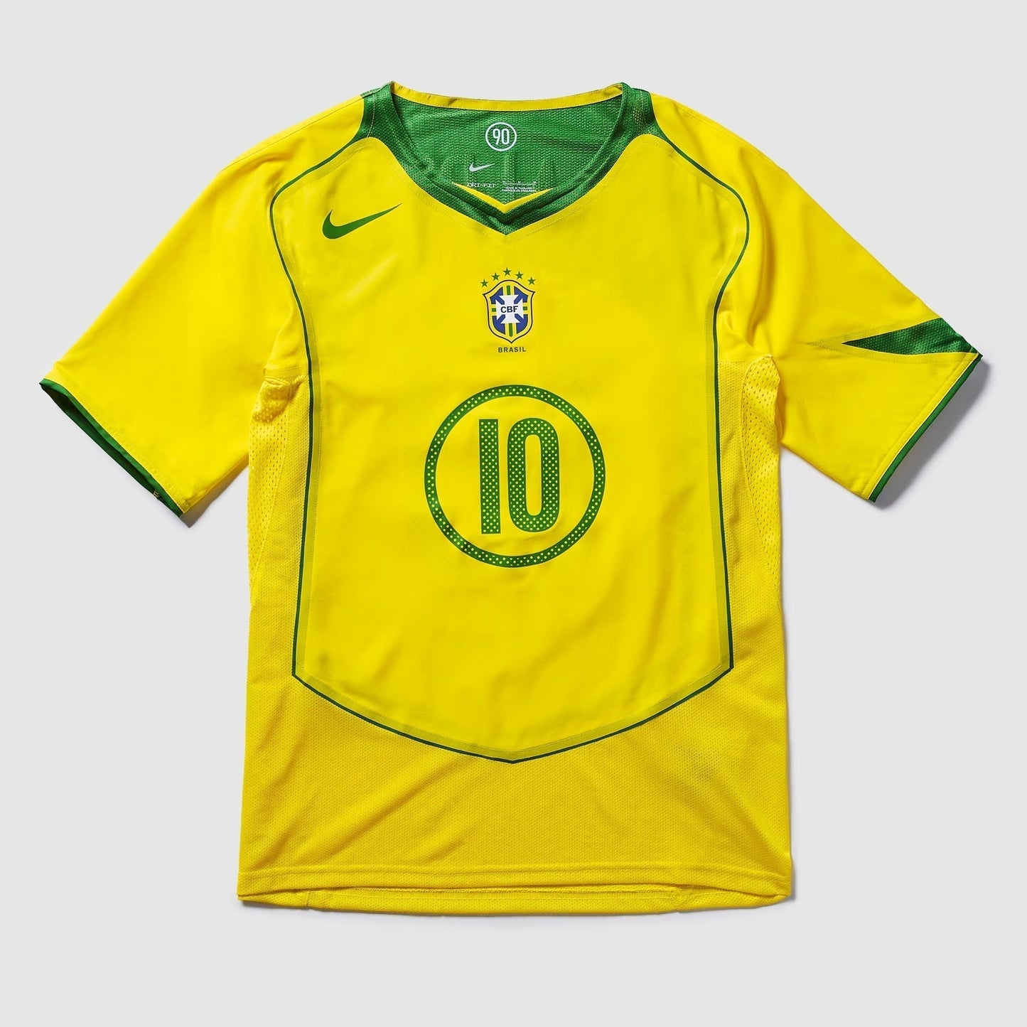 Camisola Brazil Re-edition Total 90 Ronaldinho