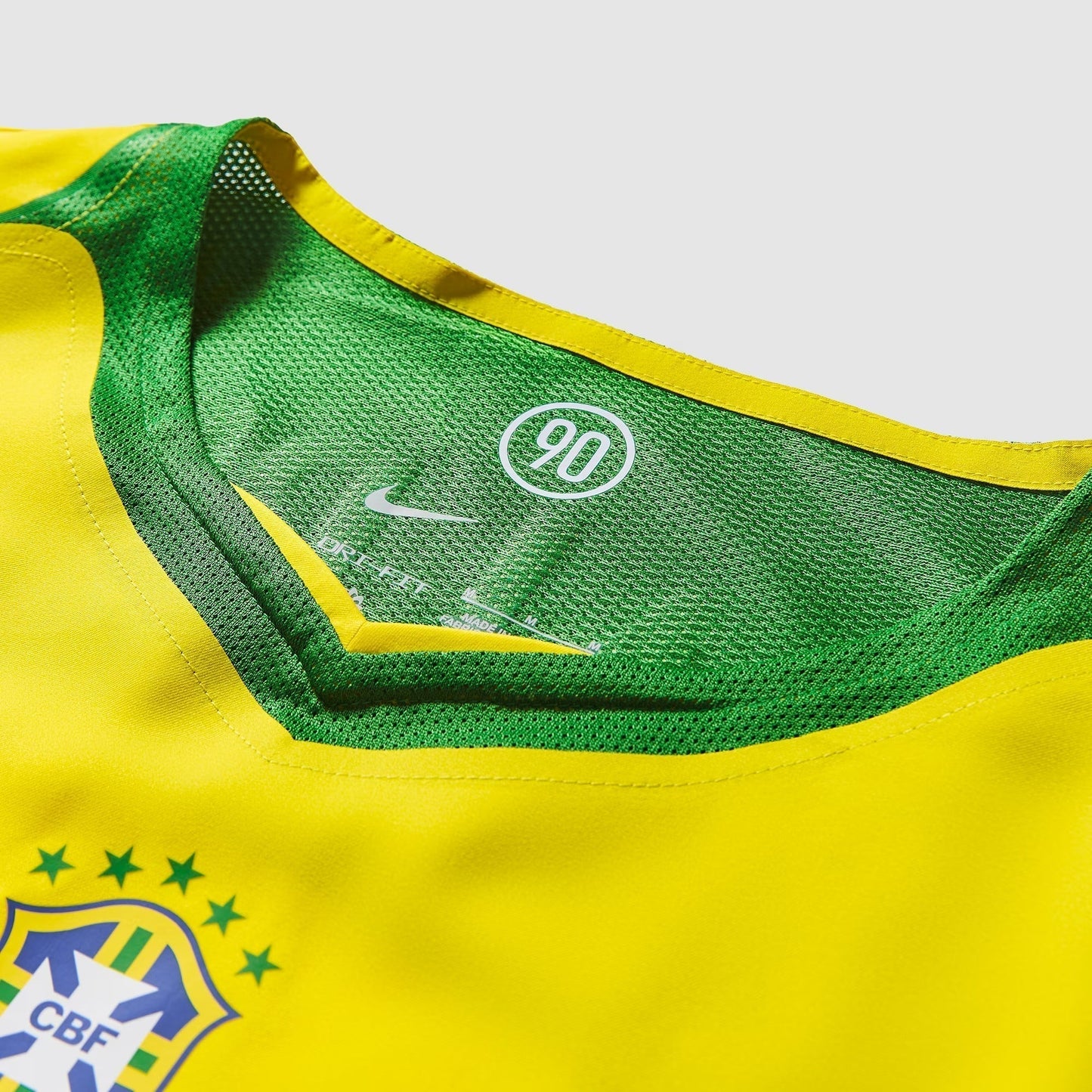 Camisola Brazil Re-edition Total 90 Ronaldinho