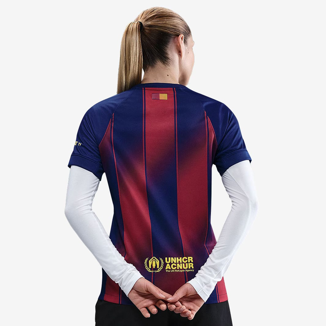 Camisola Feminina Barcelona 2025/26 Torcedor