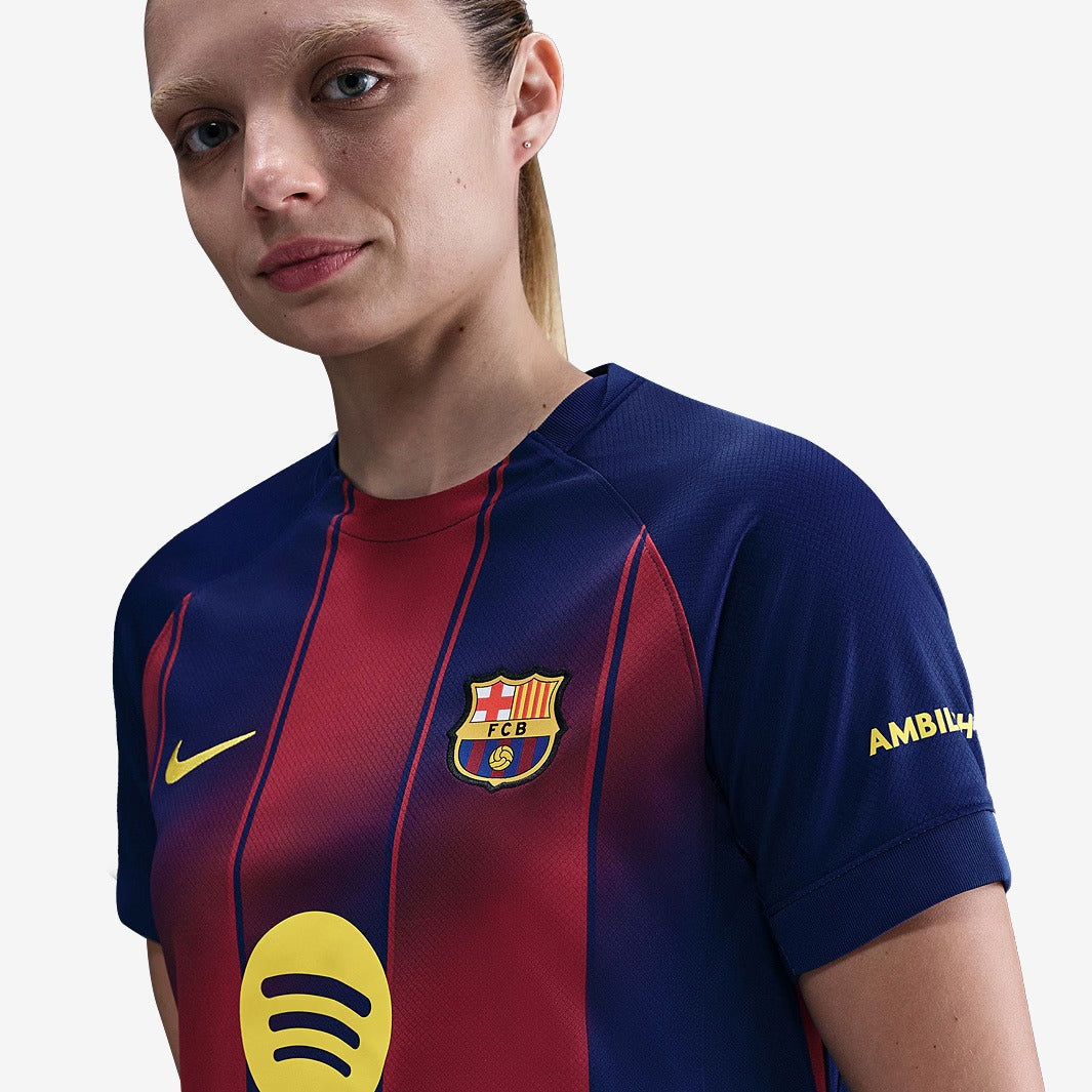 Camisola Feminina Barcelona 2025/26 Torcedor