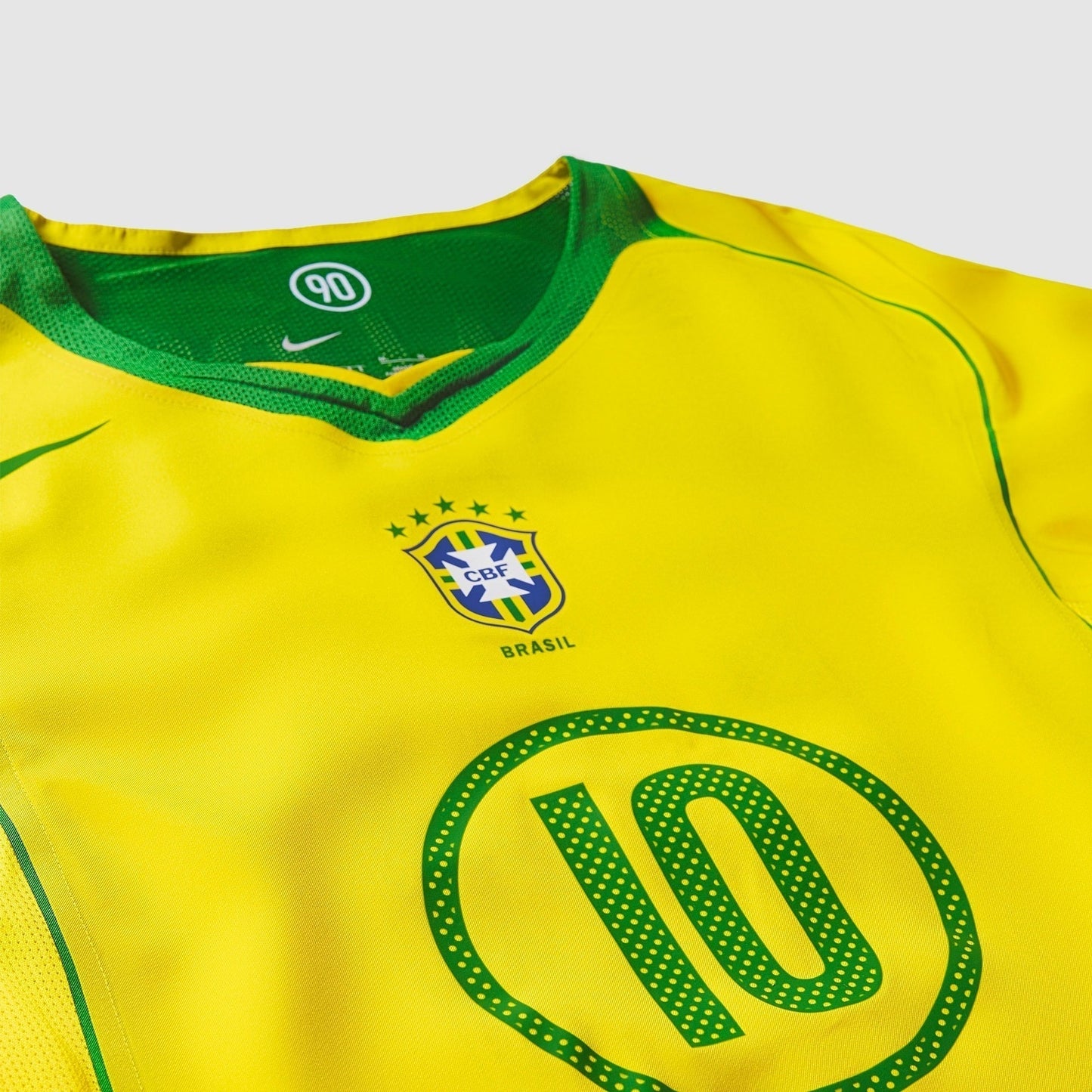 Camisola Brazil Re-edition Total 90 Ronaldinho