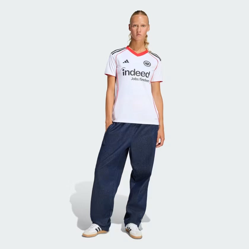 Camisola Feminina Eintracht Frankfurt 2025/26 Fora Torcedor