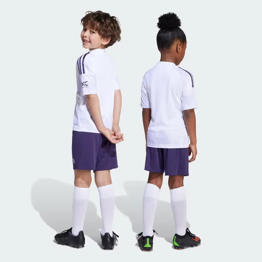 Conjunto Infantil Manchester United 2025/26 Fora