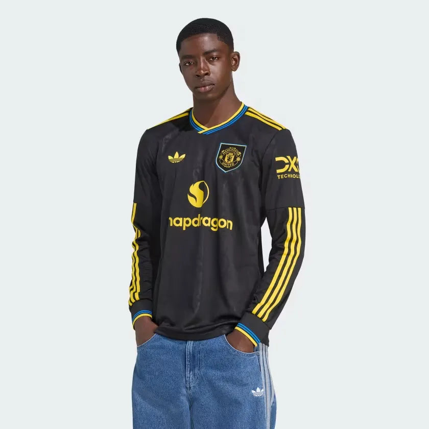 Camisola Manchester United 2025/26 Terceira Manga Comprida