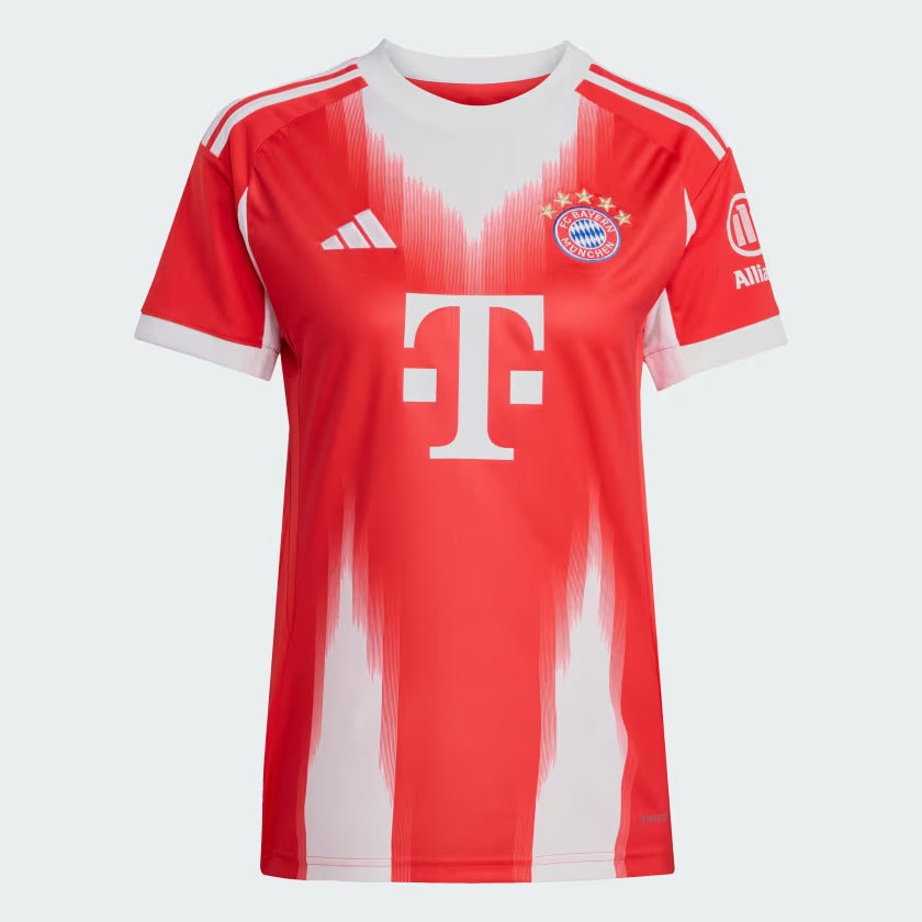 Camisola Feminina Bayern de Munique 2025/26 Casa Torcedor