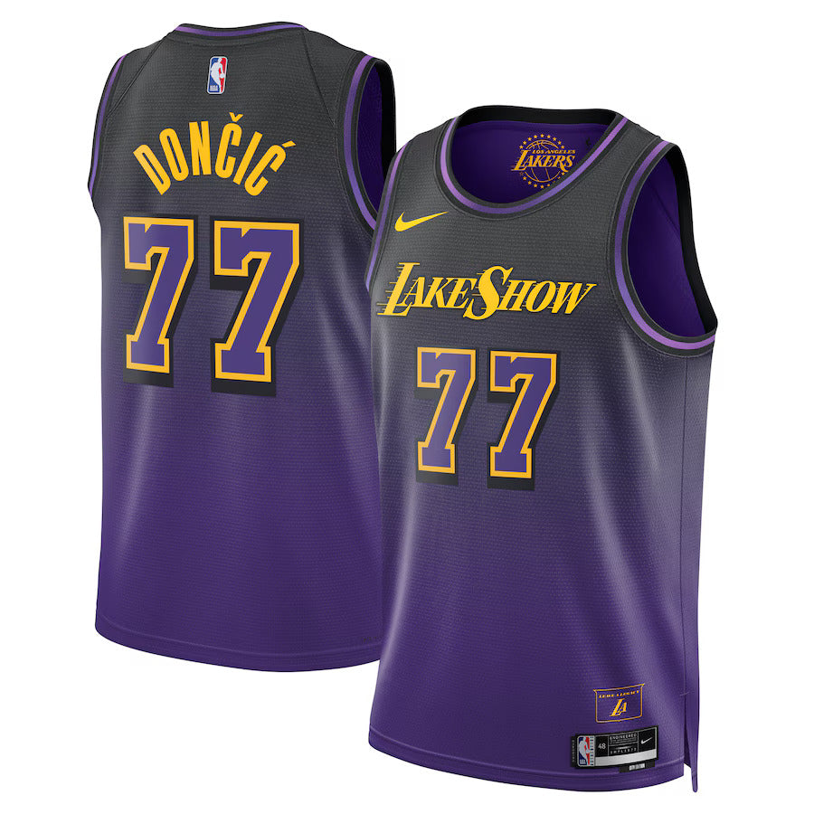 Luka Dončić - Los Angeles Lakers City Edition 2024 NBA - Purple - Unisex
