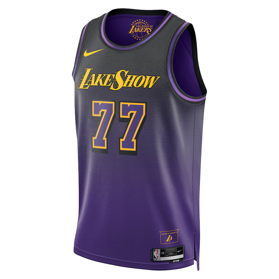 Luka Dončić - Los Angeles Lakers City Edition 2024 NBA - Purple - Unisex