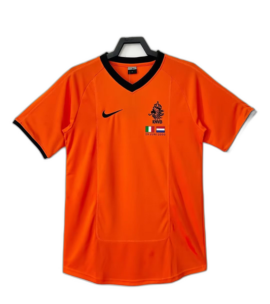 Camisola Holanda 2000 I Casa - Versão Retro