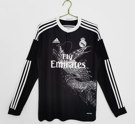 Real Madrid 2014/15 Retro Third Long-Sleeve Jersey - front