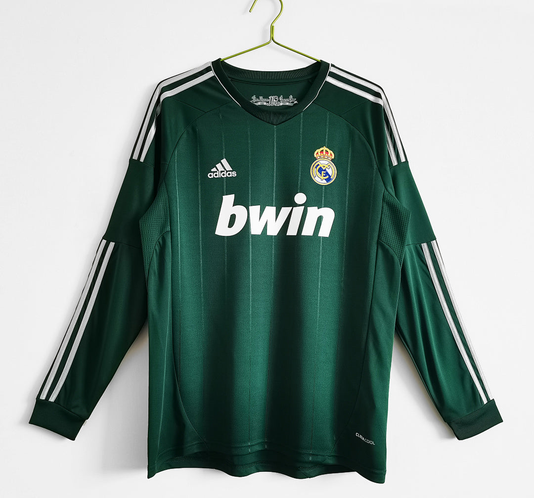 Real Madrid 2012/13 Retro Third Long-Sleeve Jersey - front